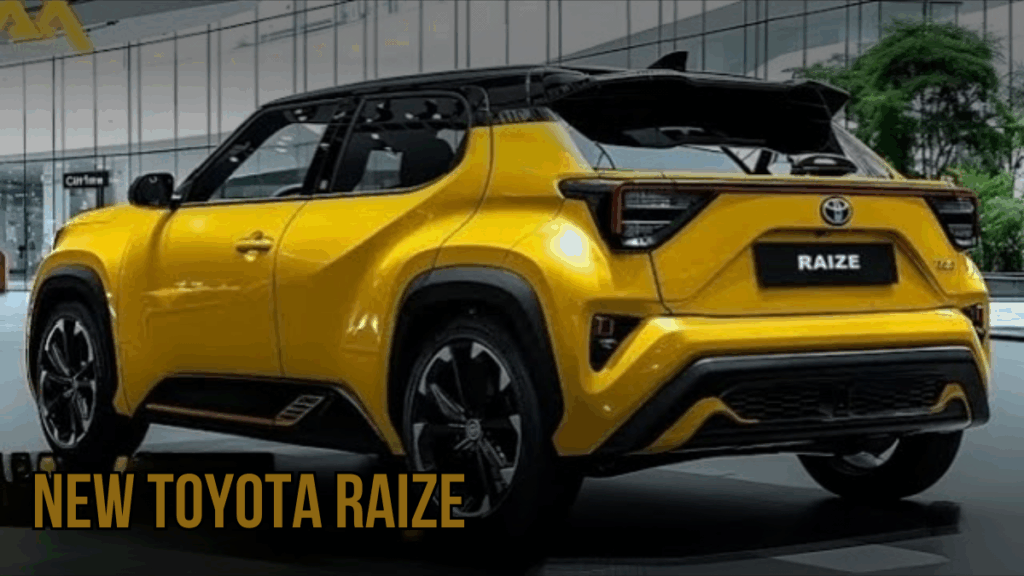 New Toyota Raize 2025 – Compact SUV with Big Features, Bold Design & Affordable Price