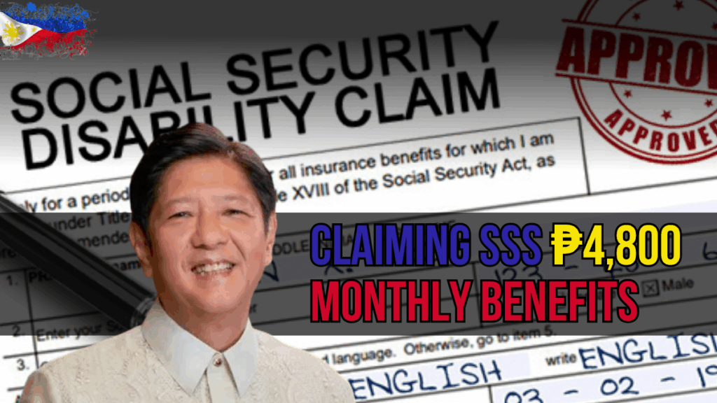 Claiming SSS ₱4,800 Monthly Benefits in 2025: Everything You Need to Know
