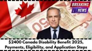 $2400 Canada Disability Benefit 2025, Payments, Eligibility, and Application Steps